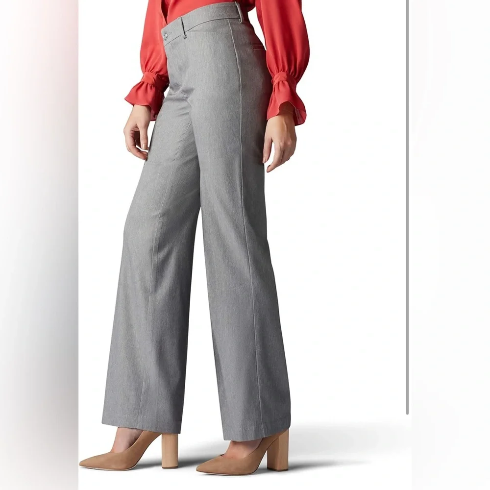 Lee Women's ultra Luxe comfort with flex motion  Trouser Pant - Picture 2 of 6